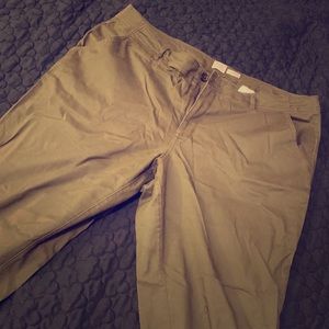 Green “khaki” pants